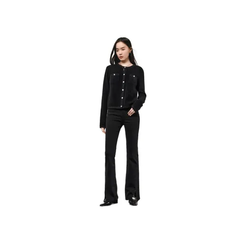 TKY SHOP Черные Женские Джинсы