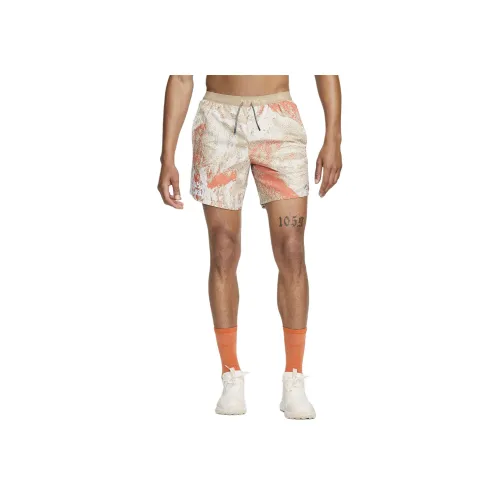 nike TRAIL STRIDE Мужской 7' Dri Fit Brief Lined Бег Шорты Повседневные шорты Унисекс Хаки