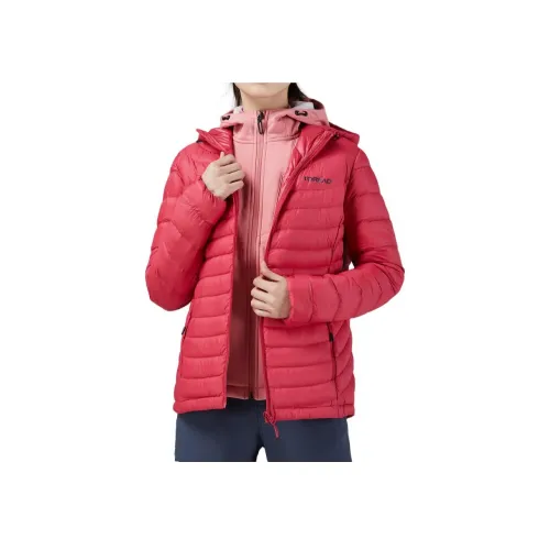 TOREAD City Outdoor Collection Пуховик Женский Рубиновый Красный