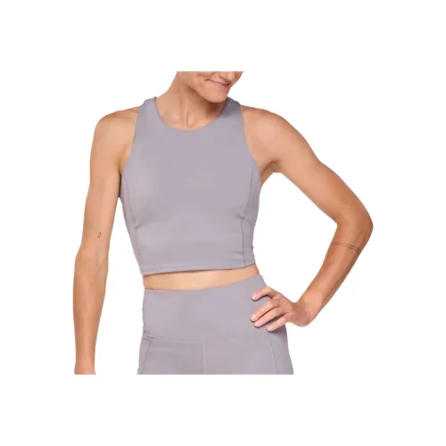 HOKA ONE ONE ELARO CROP Светло-фиолетовый Женское Спортивное белье