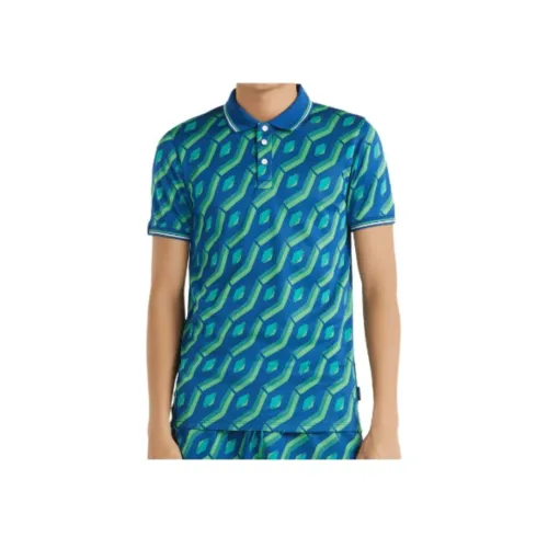 Umbro совместный бренд Зеленая мужская поло рубашка