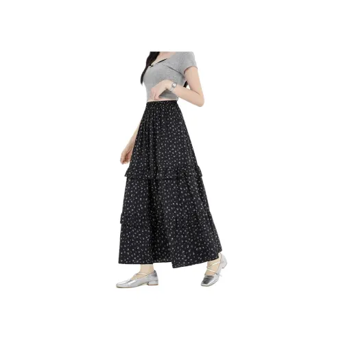 MUCCHIC Повседневный Длинный Юбка Женские