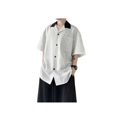 ZUOFEILI Белая унисекс рубашка