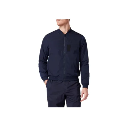 Paul Smith SS24 Куртки и Пальто Мужской Темно-синий