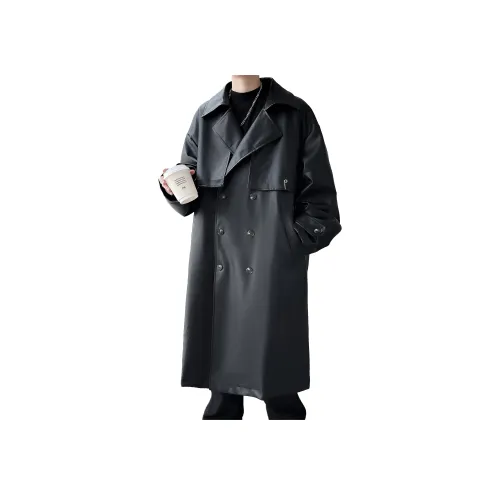 Fakeyoung Тренчкот Унисекс Черный