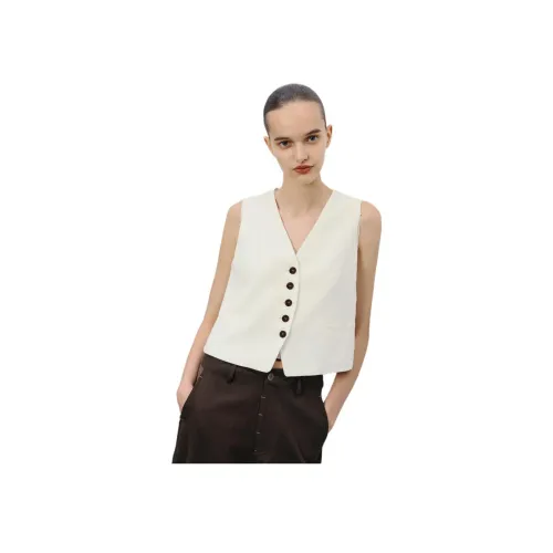 HAVVA Белый Женские Жилеты