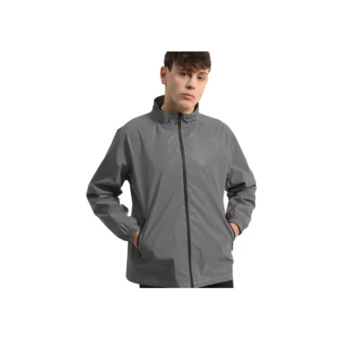 JINDUN Серый Внешний Светоотражающий Мужская Куртка