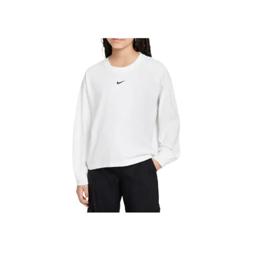 Nike Белый KIDS T-рубашки