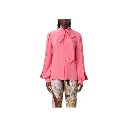 ETRO Розовые Женские Рубашки
