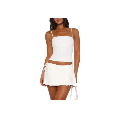 WHITE FOX Мини Юбка Шорты Белые Повседневные Короткие Юбки Женские