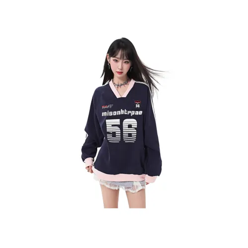 Pirkadat Темно-синий Унисекс Свитшоты