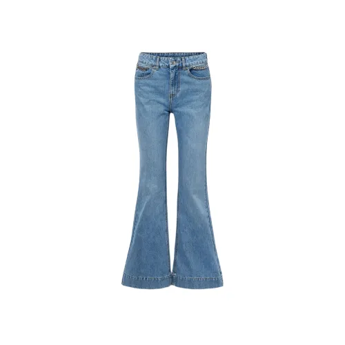 STELLA MCCARTNEY Синие Женские Джинсы