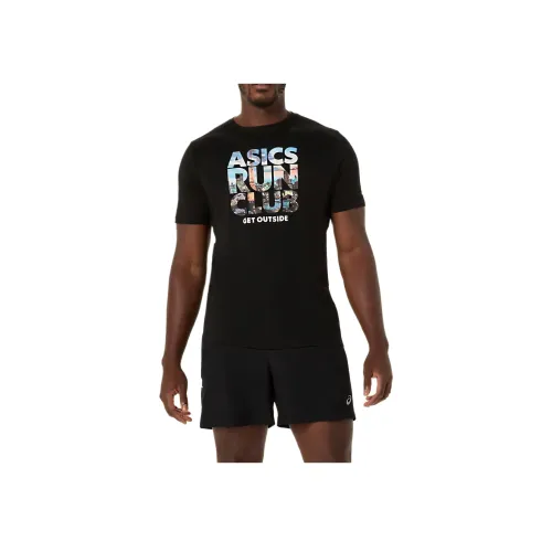 Asics RUN CLUB PERFORMANCE BLACK Мужская футболка