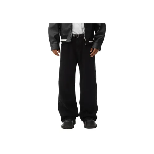 AHAH Черные Мужские Джинсы