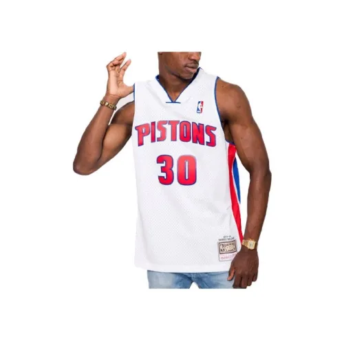 MITCHELL NESS Баскетбольная Джерси Мужская Белая