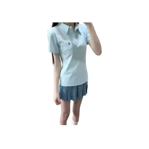 LAKESI Синий Поло Женские Поло