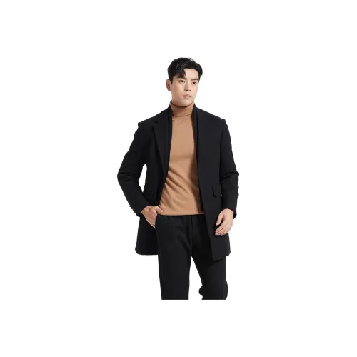 Ancient Shark Черный 1 7043956 Мужское пальто