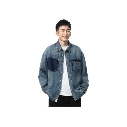 MISULI Blue Unisex Джинсовые куртки