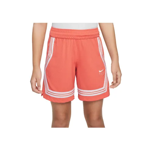 nike Fly Crossover Шорты Подростки Розовый Оранжевый