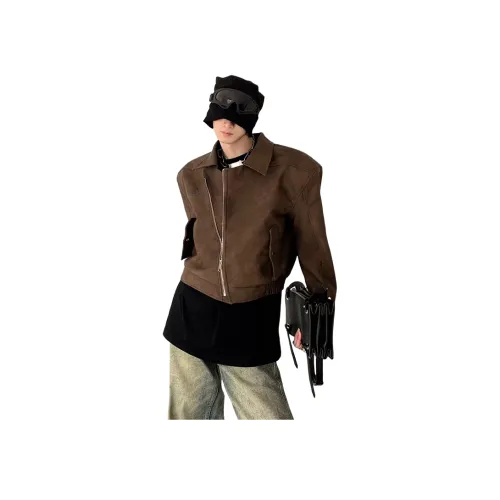 SNEIKLAU Унисекс Кожаные куртки