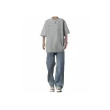 Gray Top + Vintage Blue Pants  
Серый топ + винтажные синие штаны
