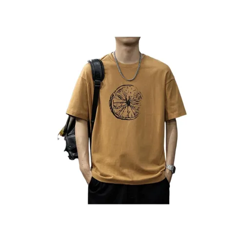 AOYU Солнечно-желтый Унисекс Футболки