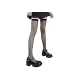 Комбинированная нить Core-Spun, длинный голеностоп, черный