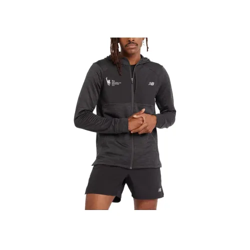 New Balance NYC MarathonHeat Сетчатая Куртка Мужская Черная