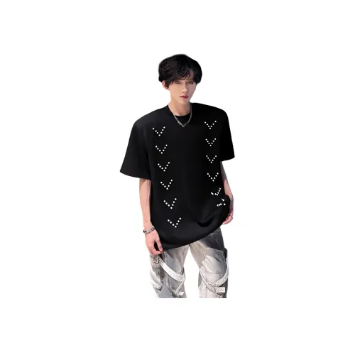 DANJUE Черная унисекс футболка