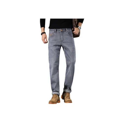 ZENGZHI Джинсы Облегающий крой Прямой крой Унисекс