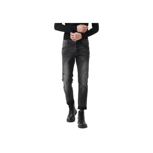 LIU·JO UOMO Джинсы Мужские Черные Серые