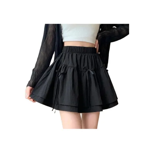 Cotton Zhiximeng Live Повседневные короткие юбки Женские