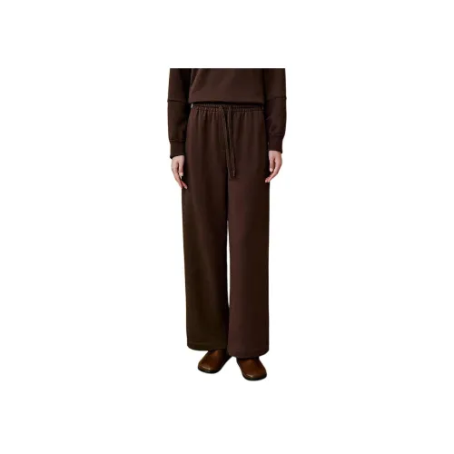 INSUN Бургундские Женские Повседневные Брюки