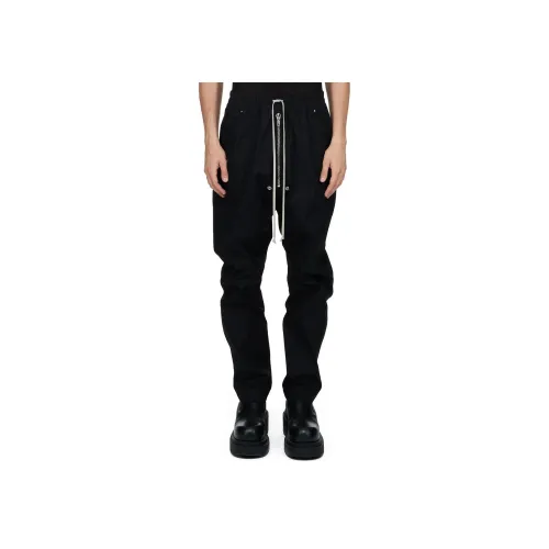 RICK OWENS совместный бренд Черные Мужские Повседневные Штаны