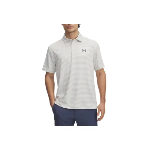 Under Armour Playoff 3,0 Mountain PEAK White Мужская одежда для гольфа