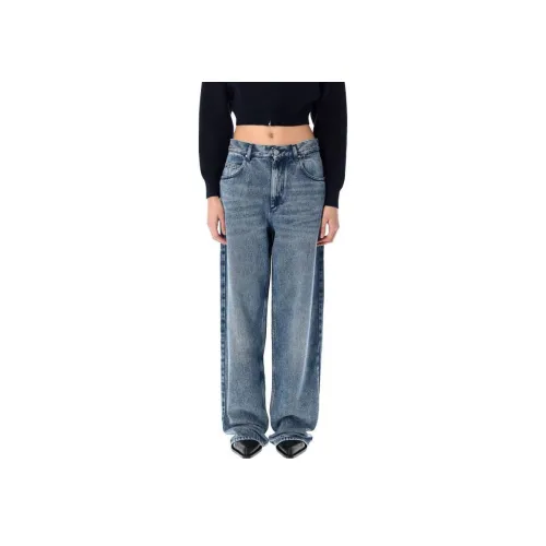ISABEL MARANT ETOILE Светло-синие Женские Джинсы