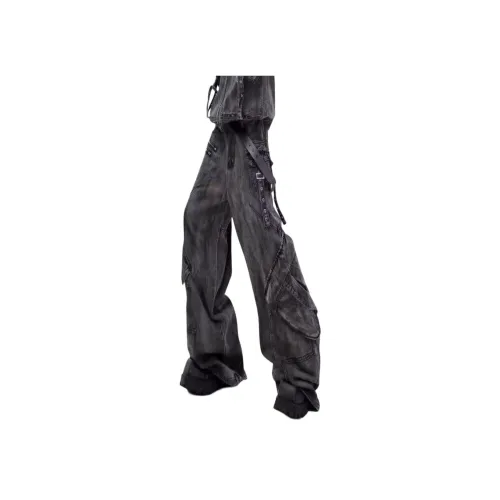 FA2LO Серый Унисекс Джинсы