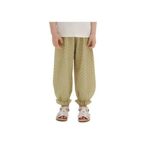 Mami Macca Повседневные брюки Дошкольные Зеленый