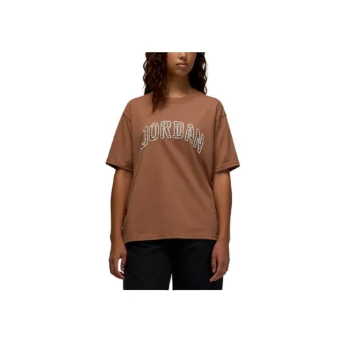 Джордан Graphic T-Shirt T-Shirt Женская Коричневая
