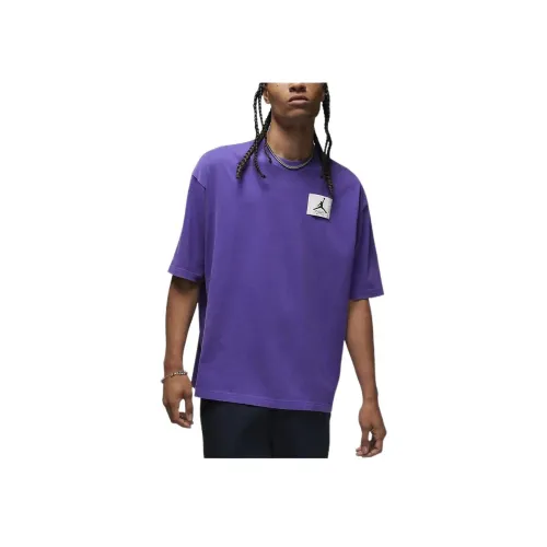 Jordan Flight Essentials Фиолетовый Мужской T-Рубашки