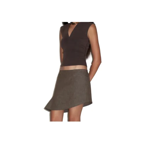 DEMODEMODE Повседневные короткие юбки для женщин