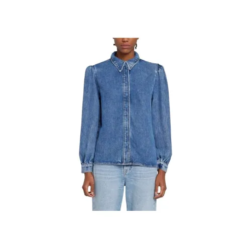 7 FOR Все MANKIND Denim Куртка Женская Синяя