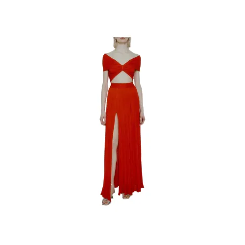Antonino Valenti Red Женские Короткие Платья с Коротким Рукавом