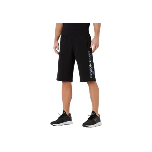 EMPORIO ARMANI Черные Мужские Повседневные Шорты