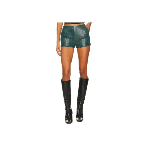 SUPERDOWN Blaire Искусственная замша Короткие шорты карго Женские