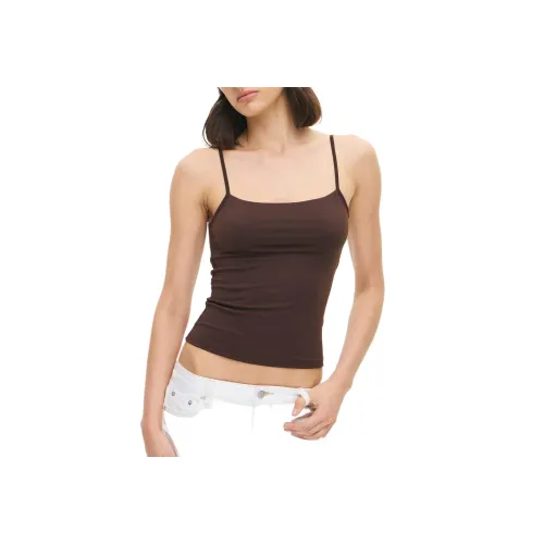 GLASSONS Supersoft Тонкий Ремешок Танк Топ с Ремешками Женские