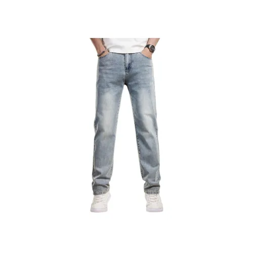 PRPK Лето Джинсы Свободный крой Унисекс