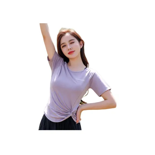 Барби Йога T-рубашка Ирисовый фиолетовый