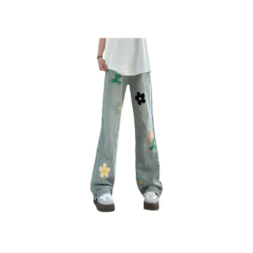 DEAR BETSY Синий Унисекс Джинсы