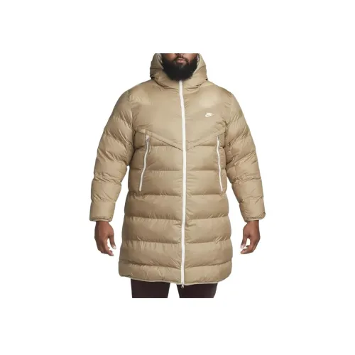 Куртки и пальто Nike Unisex Light коричневого цвета